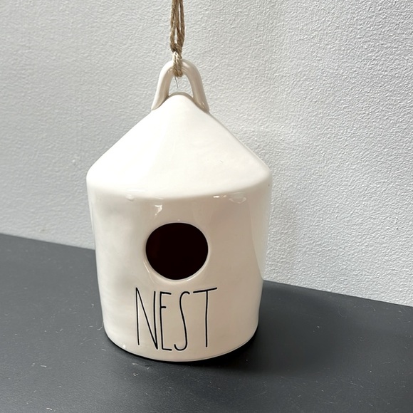 RAE DUNN Ceramic NEST Bird House - Picture 3 of 9